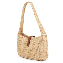 将图像加载到图库查看器中,SAINT LAURENT PARIS LE 5 A 7 Mini Bag Natural/Brown742680GAABN2080 NaturalRaffia Calf Leather Size Mini