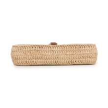 将图像加载到图库查看器中,SAINT LAURENT PARIS LE 5 A 7 Mini Bag Natural/Brown742680GAABN2080 NaturalRaffia Calf Leather Size Mini
