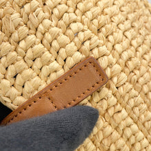 将图像加载到图库查看器中,SAINT LAURENT PARIS LE 5 A 7 Mini Bag Natural/Brown742680GAABN2080 NaturalRaffia Calf Leather Size Mini