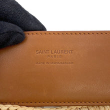 将图像加载到图库查看器中,SAINT LAURENT PARIS LE 5 A 7 Mini Bag Natural/Brown742680GAABN2080 NaturalRaffia Calf Leather Size Mini