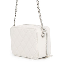 Load image into Gallery viewer, CHANEL Matelasse ChainPochette WhiteAP2426 Caviar Leather