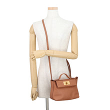 将图像加载到图库查看器中,HERMES 24/24 Sac Van Quatre Gold Evercolor Swift Leather Size Mini