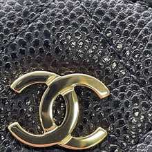 将图像加载到图库查看器中,CHANEL Matelasse CC Logo Round Coin Purse BlackAP3594 Caviar Leather
