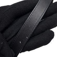 Load image into Gallery viewer, CELINE Triomphe Louise 2-Way Handbag Black119173FX9.38NO Calf Leather Size Small