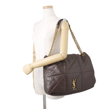 Load image into Gallery viewer, SAINT LAURENT PARIS Jamie 4.3 Chain Shoulder Bag Dark sweet chocolate805859AAB322877 Lambskin Size Large