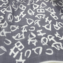 将图像加载到图库查看器中,HERMES Carré H Calligraphy Equestre Size 140 Gravier/Chartreuse/Atlantic Cashmere70% Silk30%
