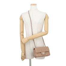 Load image into Gallery viewer, CHANEL Mini Matelasse ChainShoulder Bag Dark BeigeA69900 Lambskin Size 20