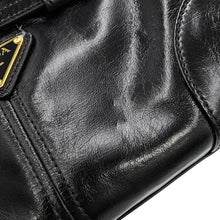 Load image into Gallery viewer, PRADA Bonnie Mini Handbag Black1BA486_2CYR_F0002_V_OOO Leather Size Mini