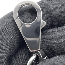 将图像加载到图库查看器中,HERMES Bandouliere Sangle Cordage Rouge H/Black Canvas Swift Leather Size 1"/43.3"