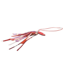将图像加载到图库查看器中,HERMES Petit H Bag Charm Fish Roo Red/Multicolor Epsom Silk