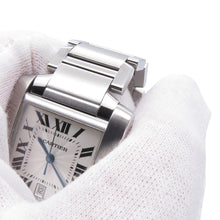 Load image into Gallery viewer, CARTIER Tank francaise LM H36mmxW28mm Stainless Steel Silver DialW51002Q3