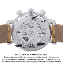 Load image into Gallery viewer, IWC Portofino Chronograph 39 W39mm Stainless Steel Leather White DialIW391502