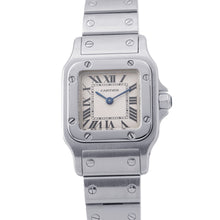 Load image into Gallery viewer, CARTIER Santos Garbe SM H25mm×W24mm Stainless Steel Ivory DialW20056D6