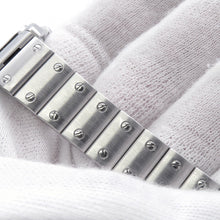 Load image into Gallery viewer, CARTIER Santos Garbe SM H25mm×W24mm Stainless Steel Ivory DialW20056D6