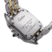 Load image into Gallery viewer, CARTIER PANTHERE 2 Row W22mm × H30mm Stainless Steel K18YG Ivory DialW25029B6