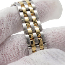Load image into Gallery viewer, CARTIER PANTHERE 2 Row W22mm × H30mm Stainless Steel K18YG Ivory DialW25029B6