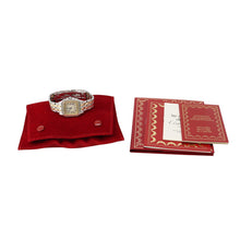 Load image into Gallery viewer, CARTIER PANTHERE 2 Row W22mm × H30mm Stainless Steel K18YG Ivory DialW25029B6