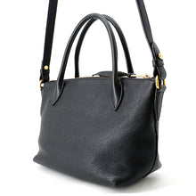 Load image into Gallery viewer, PRADA Vitello Dino 2WAY Handbag Black1BA111_2BBE_F0002 Leather