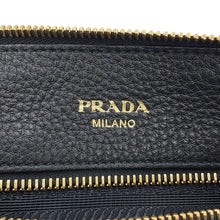 Load image into Gallery viewer, PRADA Vitello Dino 2WAY Handbag Black1BA111_2BBE_F0002 Leather