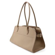 Load image into Gallery viewer, The Row Margaux Shoulder GreigeW1712L133 Leather Size 12