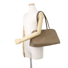 Load image into Gallery viewer, The Row Margaux Shoulder GreigeW1712L133 Leather Size 12