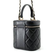 Load image into Gallery viewer, CHANEL Trendy CC 2-Way Vanity Bag BlackAS1626 Lambskin