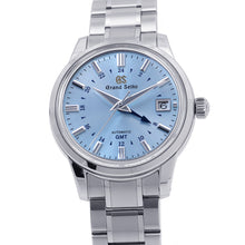 Load image into Gallery viewer, SEIKO Grand Seiko Elegance Collection Mechanical GMT Caliber 9S, Limited Edition of 1700 Pieces W39.5mm Stainless Steel Sky Blue DialSBGM253