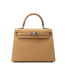 Load image into Gallery viewer, HERMES Kelly Sellier Biscuit Epsom Size 25