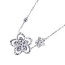 将图像加载到图库查看器中,GRAFF Wildflower Double Diamond PendantRGP790 18K White Gold