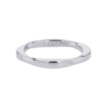 Load image into Gallery viewer, GRAFF Spiral Band Ring Size Approximately 8thRGR600 18K White Gold