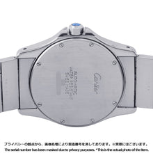 Load image into Gallery viewer, CARTIER Santos Rondo LM W33mm Stainless Steel White DialW20026K1