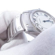Load image into Gallery viewer, CARTIER Santos Rondo LM W33mm Stainless Steel White DialW20026K1