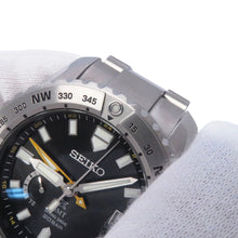 Load image into Gallery viewer, SEIKO Prospex GMT Spring Drive W44.8mm TI Black DialSBDB029