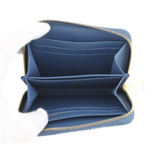 Load image into Gallery viewer, LOUIS VUITTON Zip around purse BlueM82957 Monogram Denim