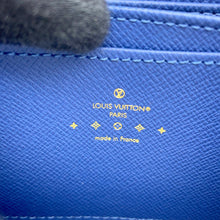 Load image into Gallery viewer, LOUIS VUITTON Zip around purse BlueM82957 Monogram Denim
