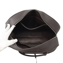 Load image into Gallery viewer, The Row INDIA15.75 Top Handle Bag Wood BrownW1594L133 Leather