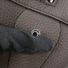 Load image into Gallery viewer, The Row INDIA15.75 Top Handle Bag Wood BrownW1594L133 Leather