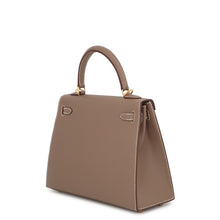 将图像加载到图库查看器中,HERMES Kelly Sellier Etoupe Epsom Size 25