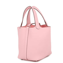 Load image into Gallery viewer, HERMES Picotin Lock Rose Sakura Taurillon Clemence Size PM