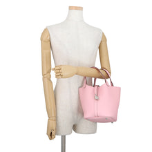 Load image into Gallery viewer, HERMES Picotin Lock Rose Sakura Taurillon Clemence Size PM