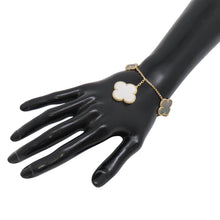 将图像加载到图库查看器中,Van Cleef & Arpels Magic Alhambra Bracelet 5 motifsVCARD78700 18K Yellow Gold