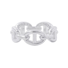 将图像加载到图库查看器中,HERMES Chaine d'Ancre Anchene Ring Size PM/53/#13 SV925