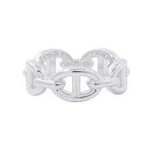 将图像加载到图库查看器中,HERMES Chaine d'Ancre Anchene Ring Size PM/53/#13 SV925
