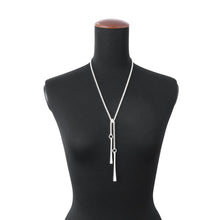 将图像加载到图库查看器中,HERMES Clou de Forge Lariat NecklaceH122202B 00 SV925