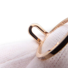 将图像加载到图库查看器中,HERMES Ever Chaine d'Ancre Diamond Ring Size PM/50/#10H118643B 18K Pink Gold