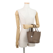Load image into Gallery viewer, HERMES Picotin Lock Etoupe Taurillon Clemence Size PM
