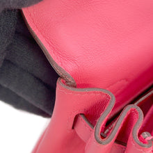 将图像加载到图库查看器中,HERMES Kelly Retourne Rose Azalee Swift Leather Size 25