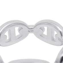 将图像加载到图库查看器中,HERMES Chaine d'Ancre Anchene Ring Size PM/55/#15 SV925
