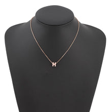 将图像加载到图库查看器中,HERMES Pop Ash Necklace Size Mini Rose Dragee Gold Plated Lacquer