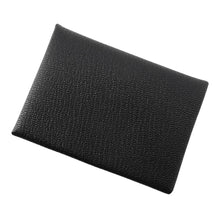 Load image into Gallery viewer, HERMES Calvi Duo Black Chevre Myzore Goatskin
